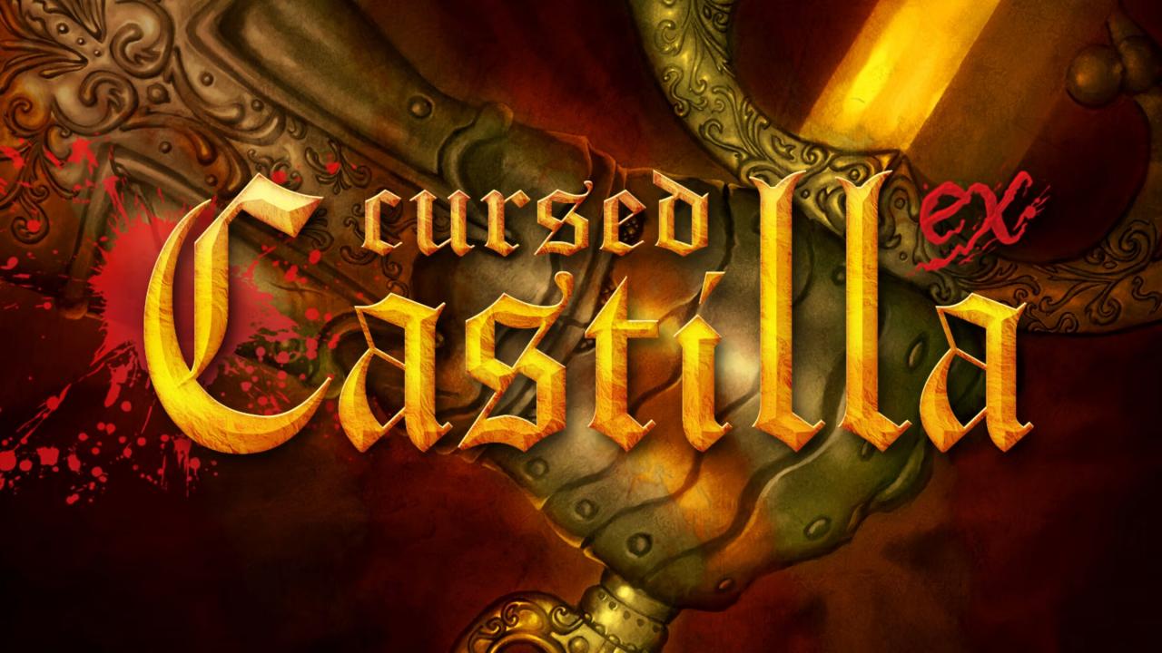 Cursed Castilla EX title screen for Nintendo Switch