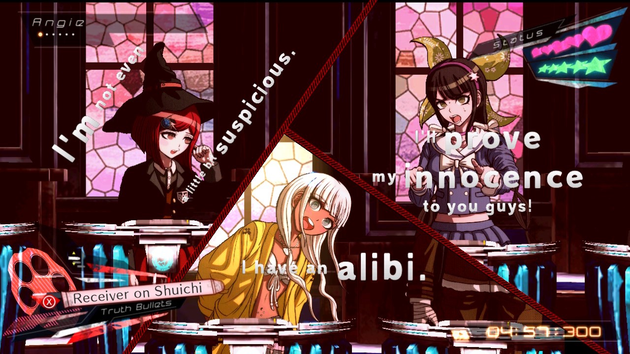 Danganronpa Decadence title screen for Nintendo Switch