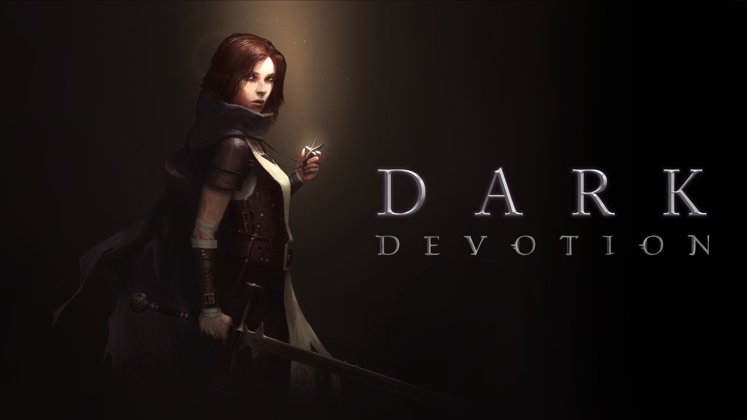 Dark Devotion title screen for Nintendo Switch
