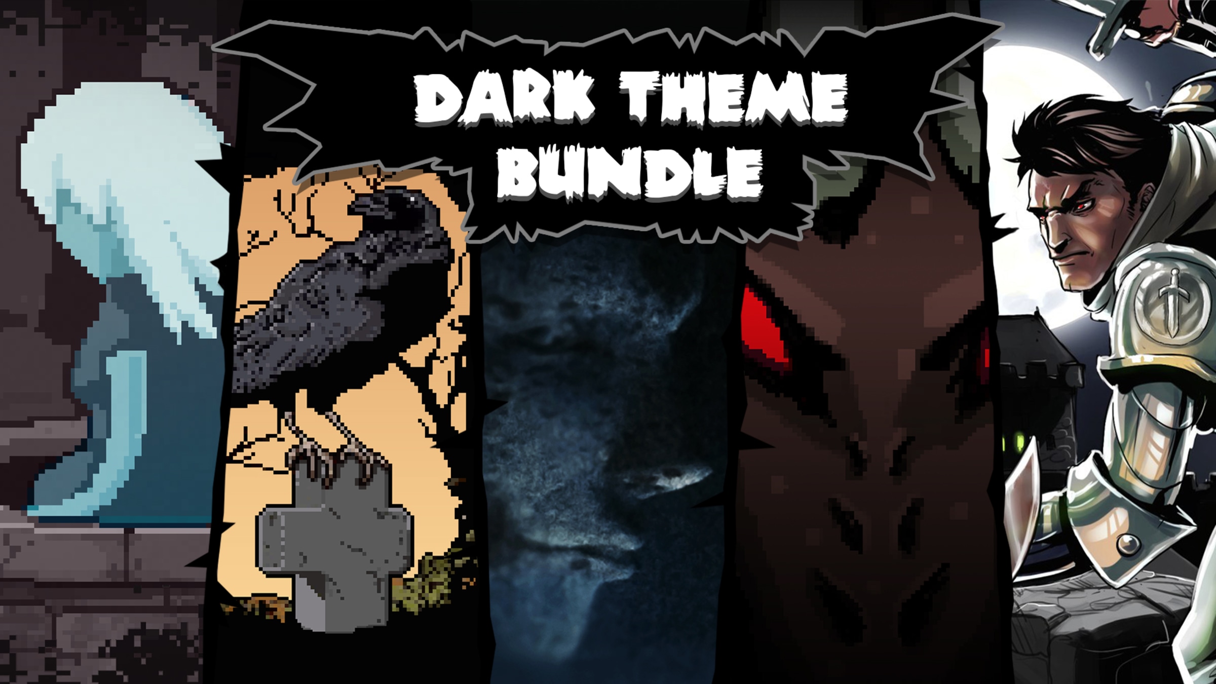 Dark Thrones And Witch Hunter Double Pack title screen for Nintendo Switch
