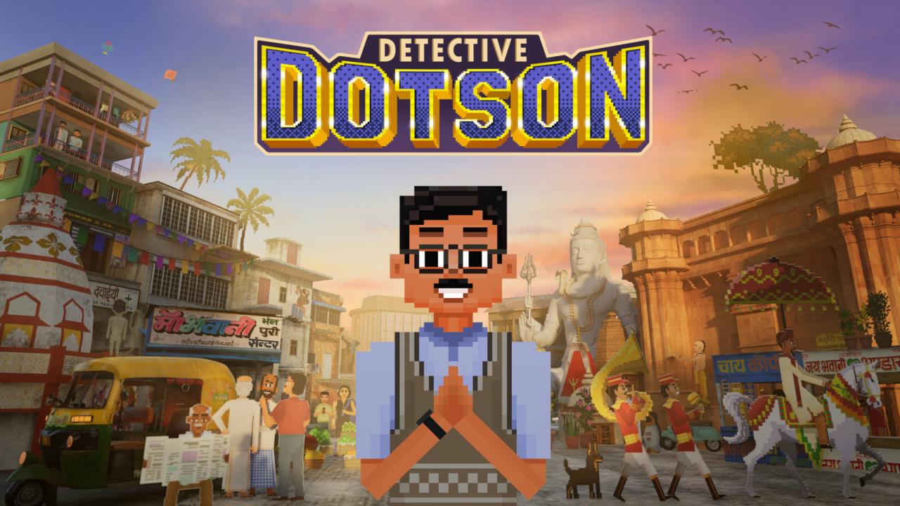 Detective Dotson title screen for Nintendo Switch