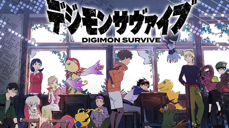 Digimon Survive title screen for Nintendo Switch