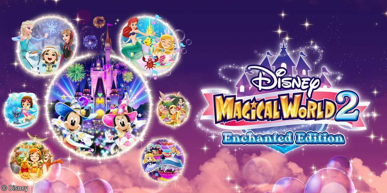 Disney Magical World 2: Enchanted Edition title screen for Nintendo Switch