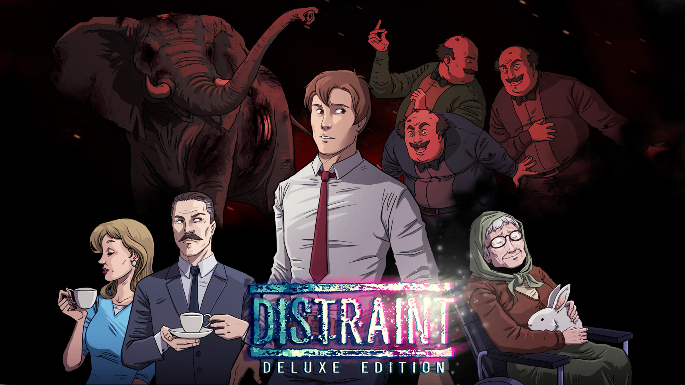 Distraint Collection title screen for Nintendo Switch