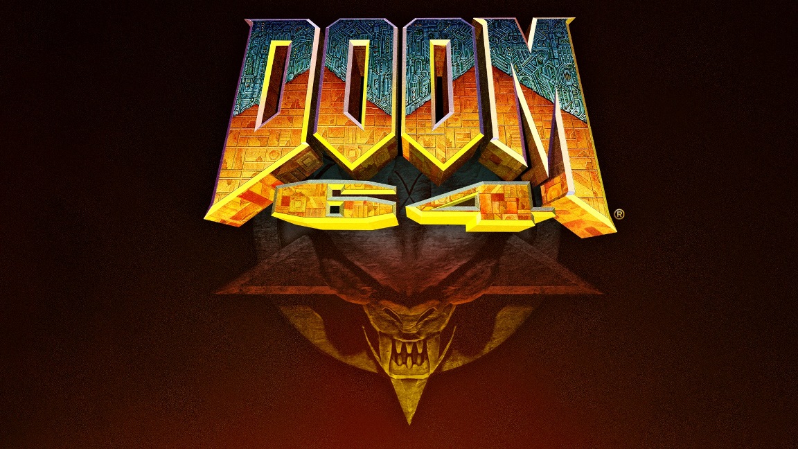 Doom 64 title screen for Nintendo Switch