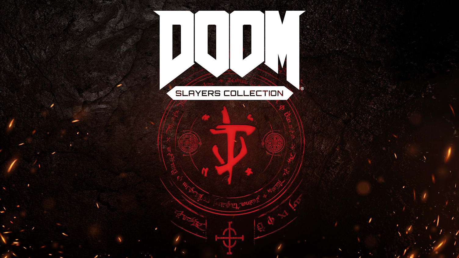 Doom Slayers Collection title screen for Nintendo Switch