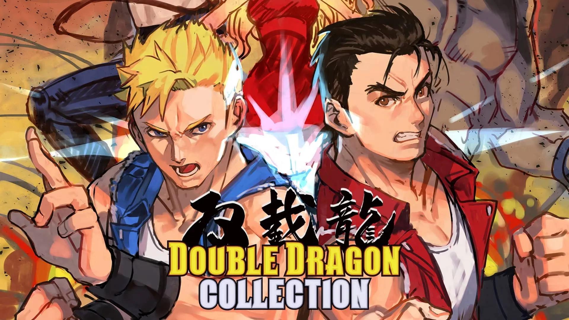 Double Dragon Collection title screen for Nintendo Switch