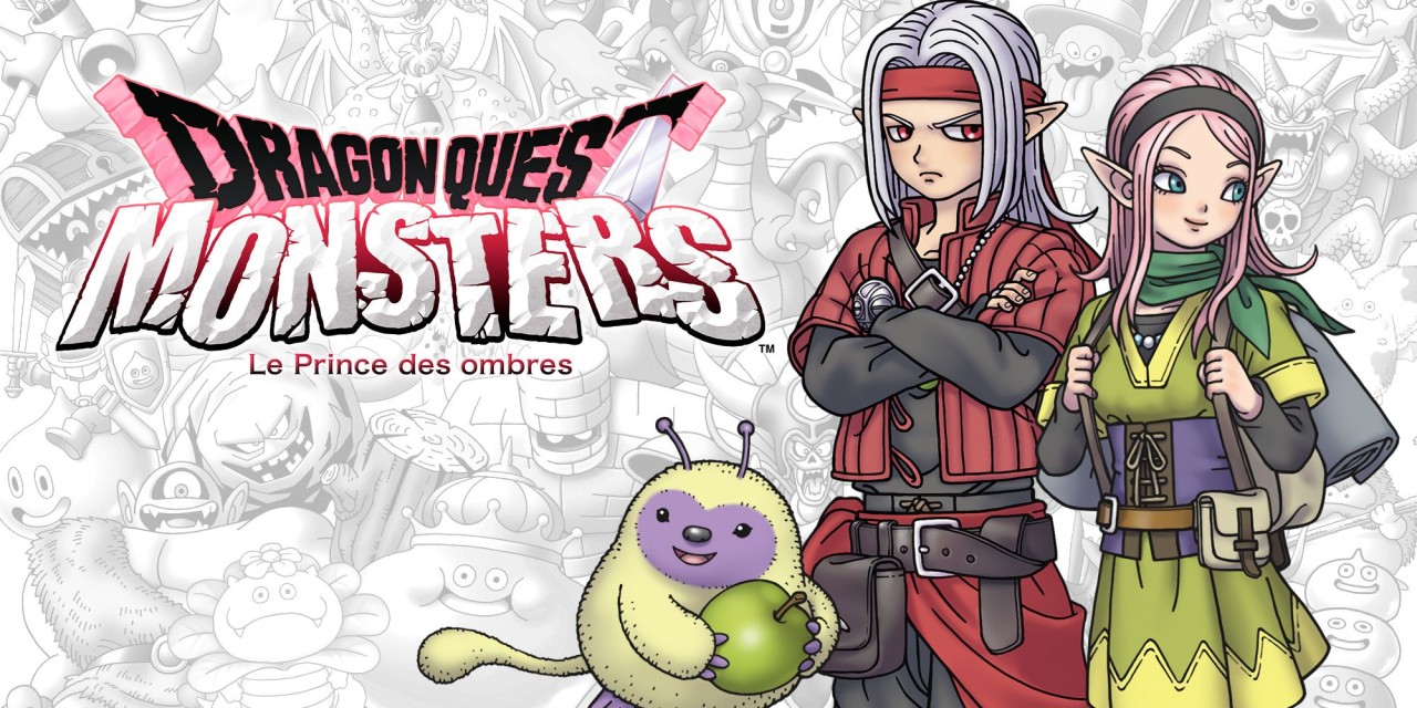 Dragon Quest Monsters: The Dark Prince title screen for Nintendo Switch