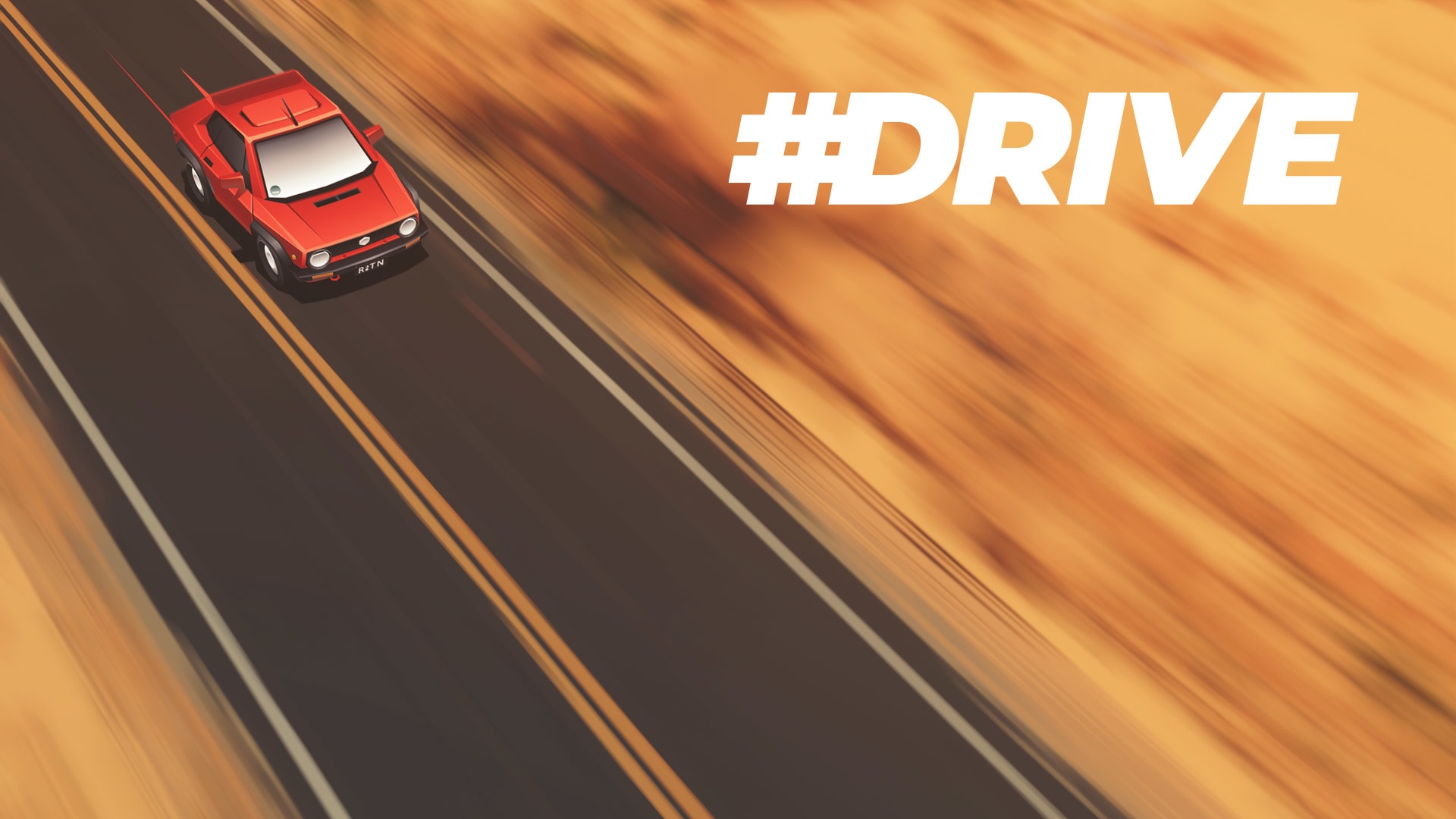 DRIVE title screen for Nintendo Switch