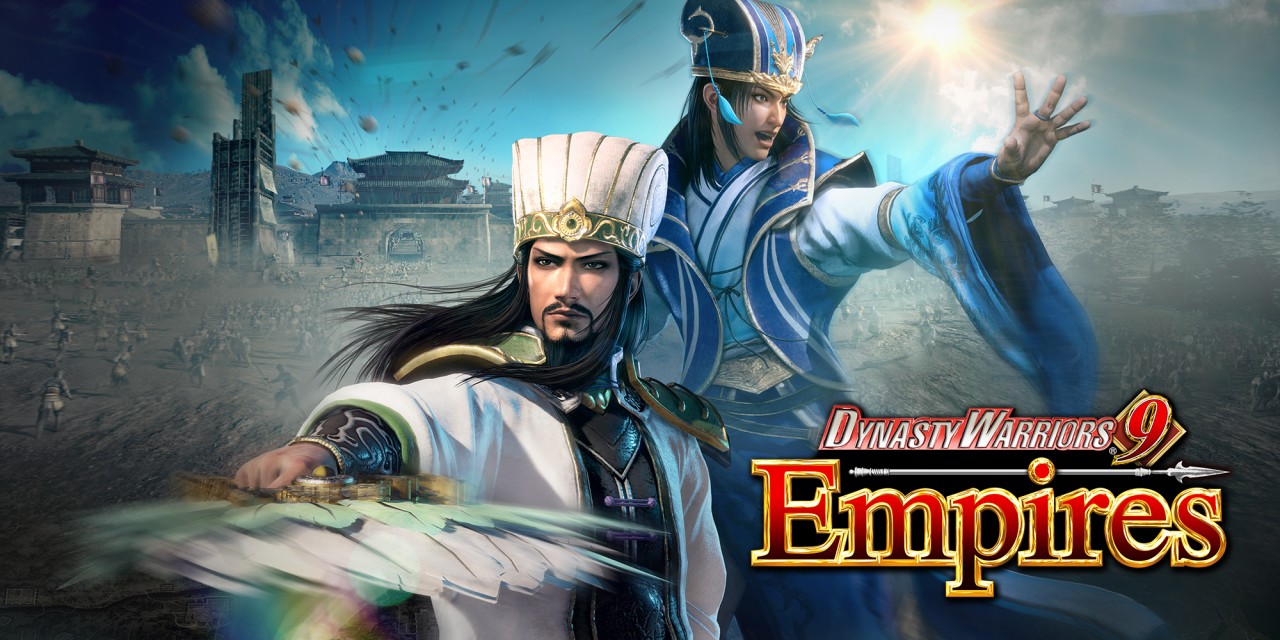 Dynasty Warriors 9 Empires title screen for Nintendo Switch