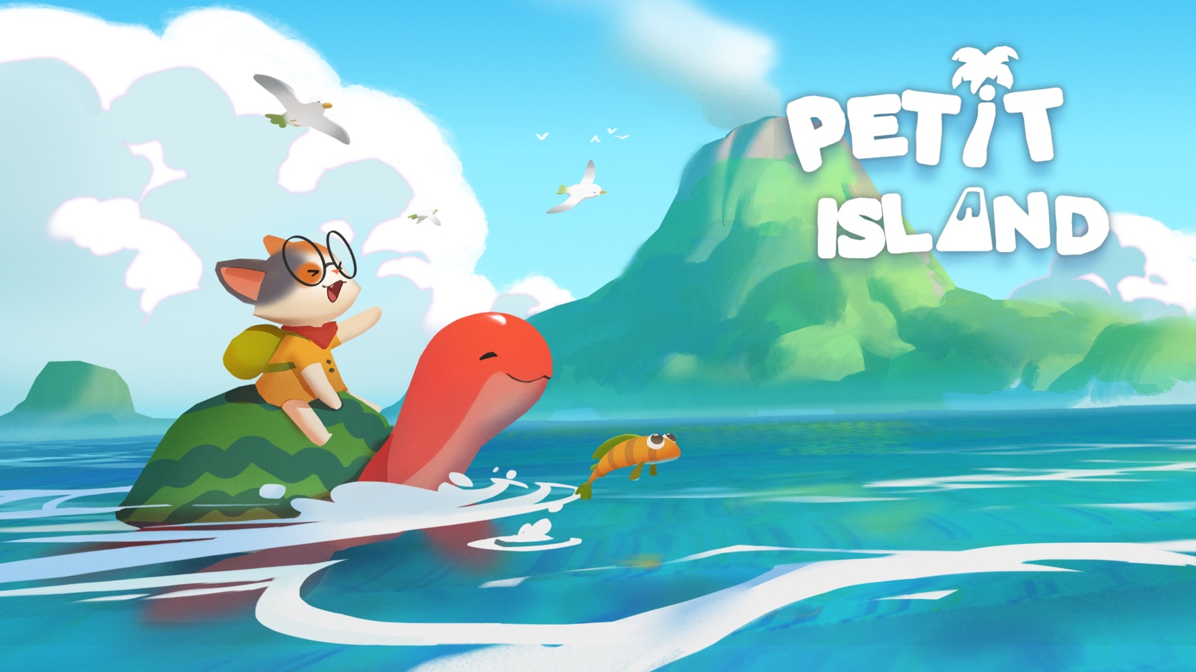 Eagle Island Twist title screen for Nintendo Switch
