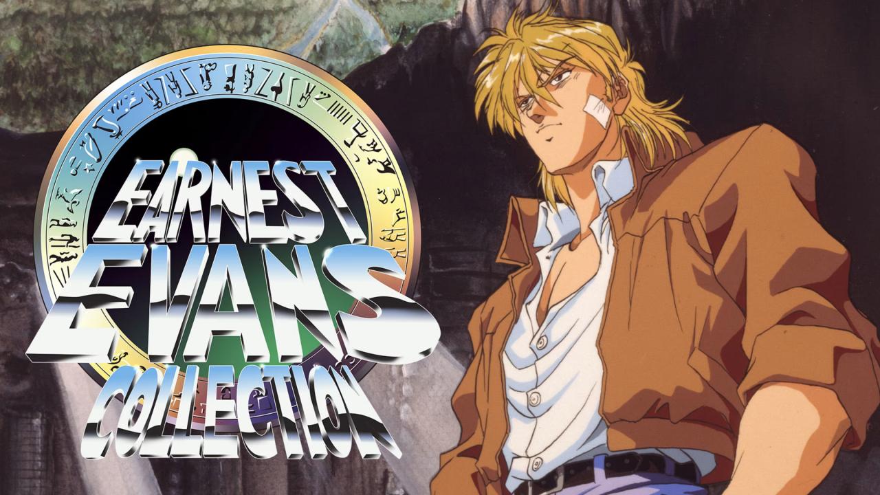 Earnest Evans Collection title screen for Nintendo Switch