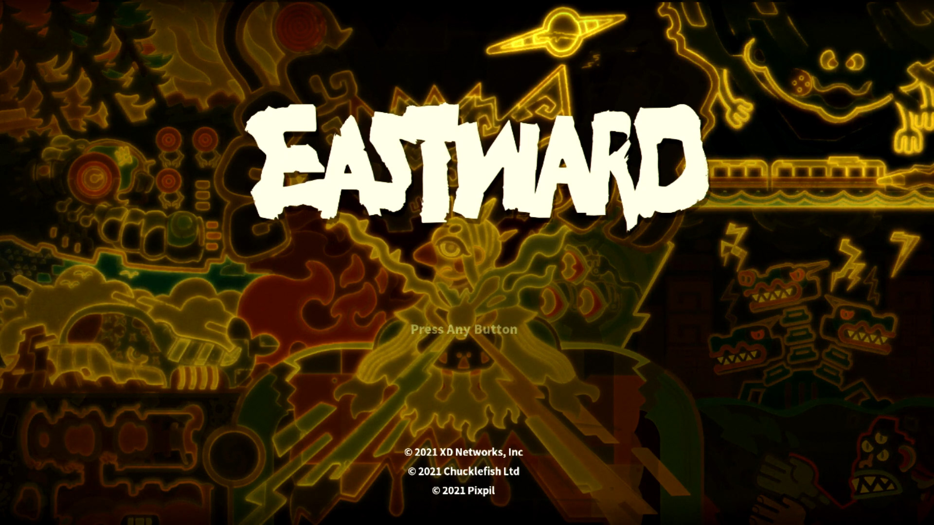 Eastward title screen for Nintendo Switch