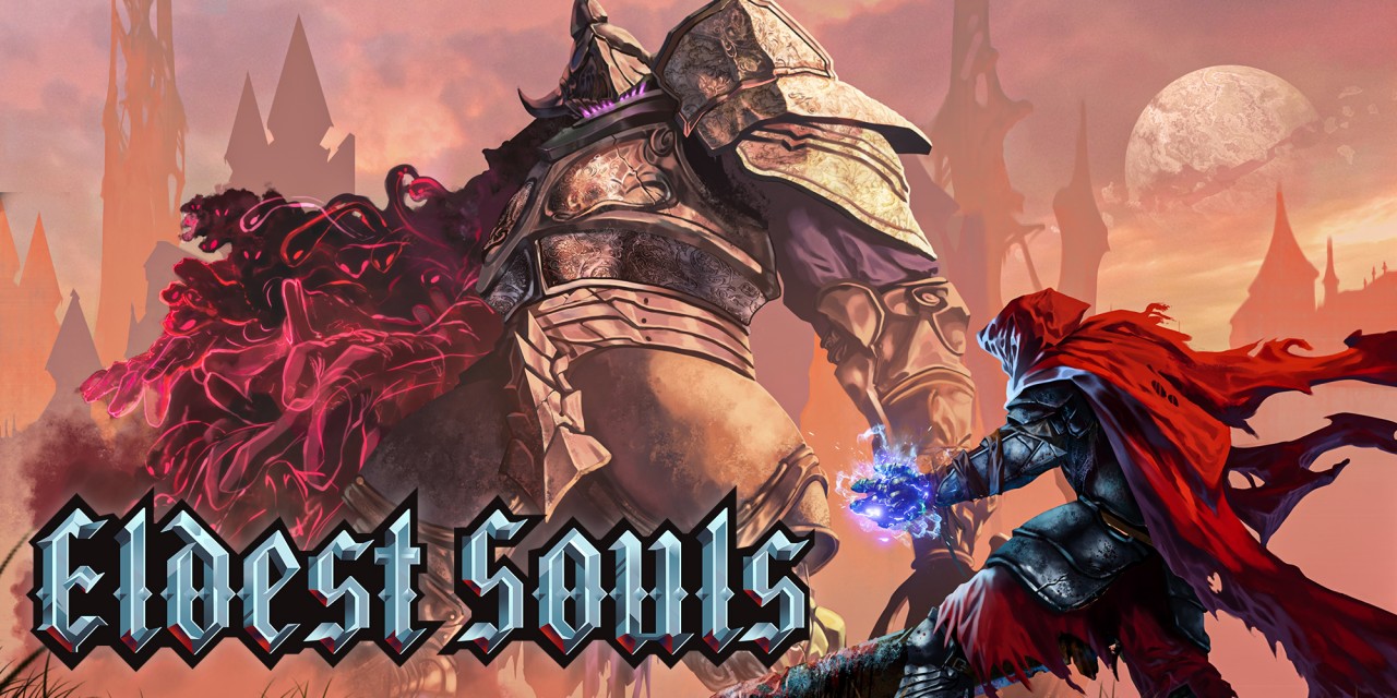 Eldest Souls title screen for Nintendo Switch