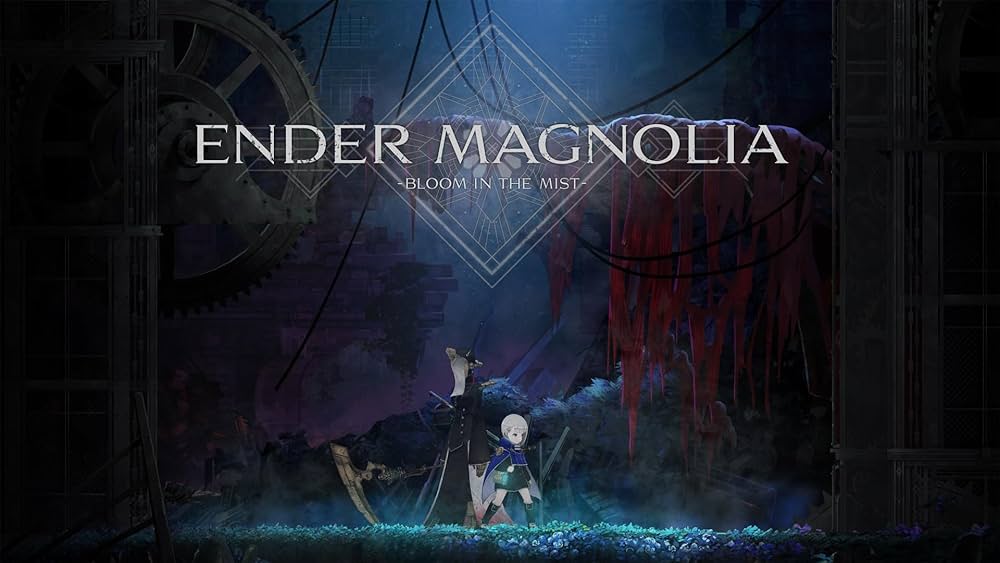 Ender Magnolia: Bloom In The Mist title screen for Nintendo Switch