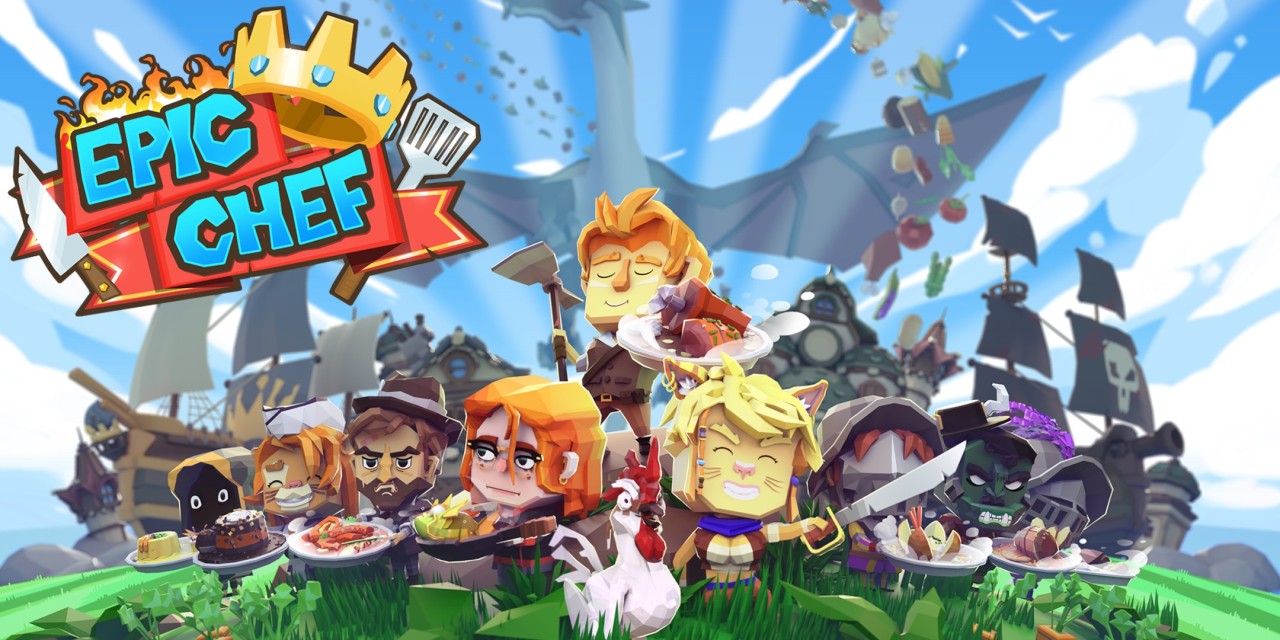 Epic Chef title screen for Nintendo Switch