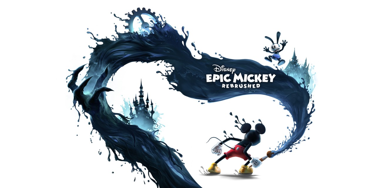 Epic Mickey: Rebrushed title screen for Nintendo Switch