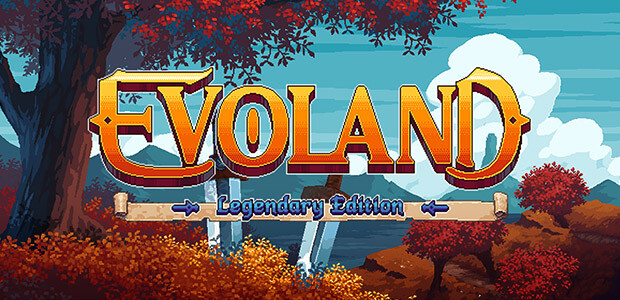 Evoland: Legendary Edition title screen for Nintendo Switch