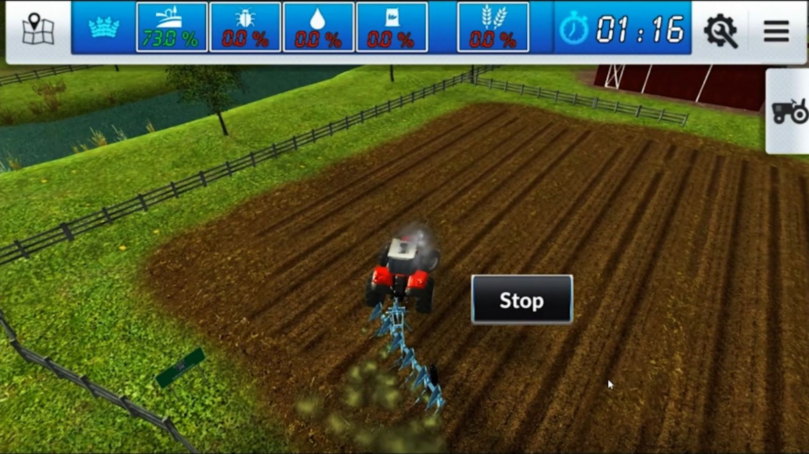 Farm Expert 2019 title screen for Nintendo Switch