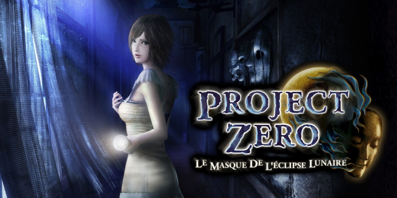 Fatal Frame: Mask of the Lunar Eclipse title screen for Nintendo Switch
