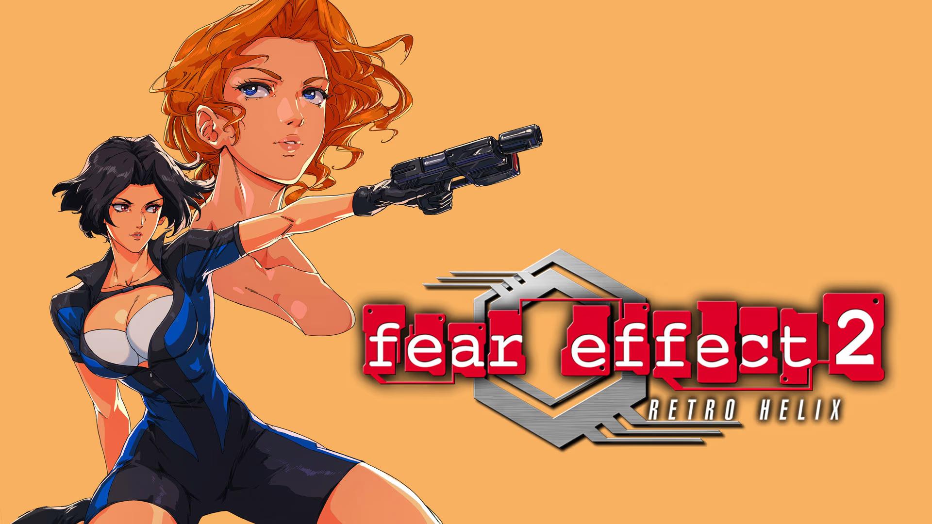 Fear Effect 2: Retro Helix title screen for Nintendo Switch