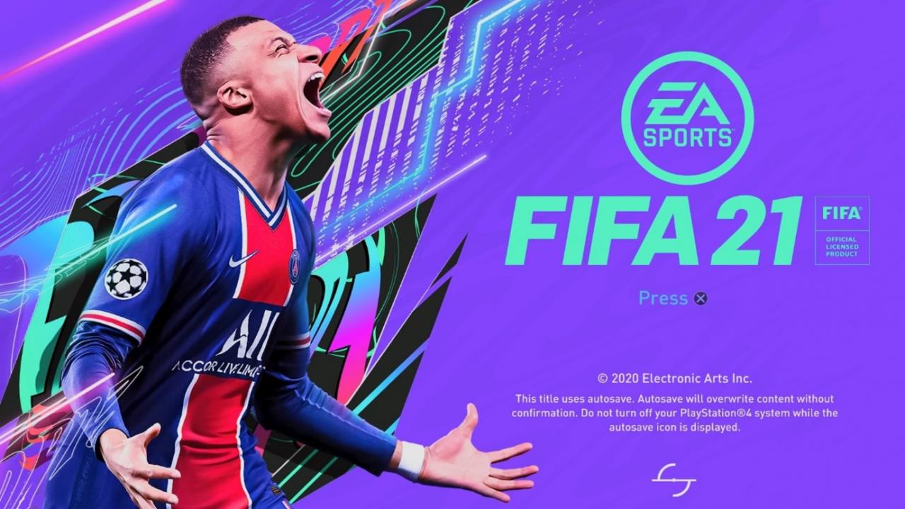 FIFA 21: Legacy Edition title screen for Nintendo Switch