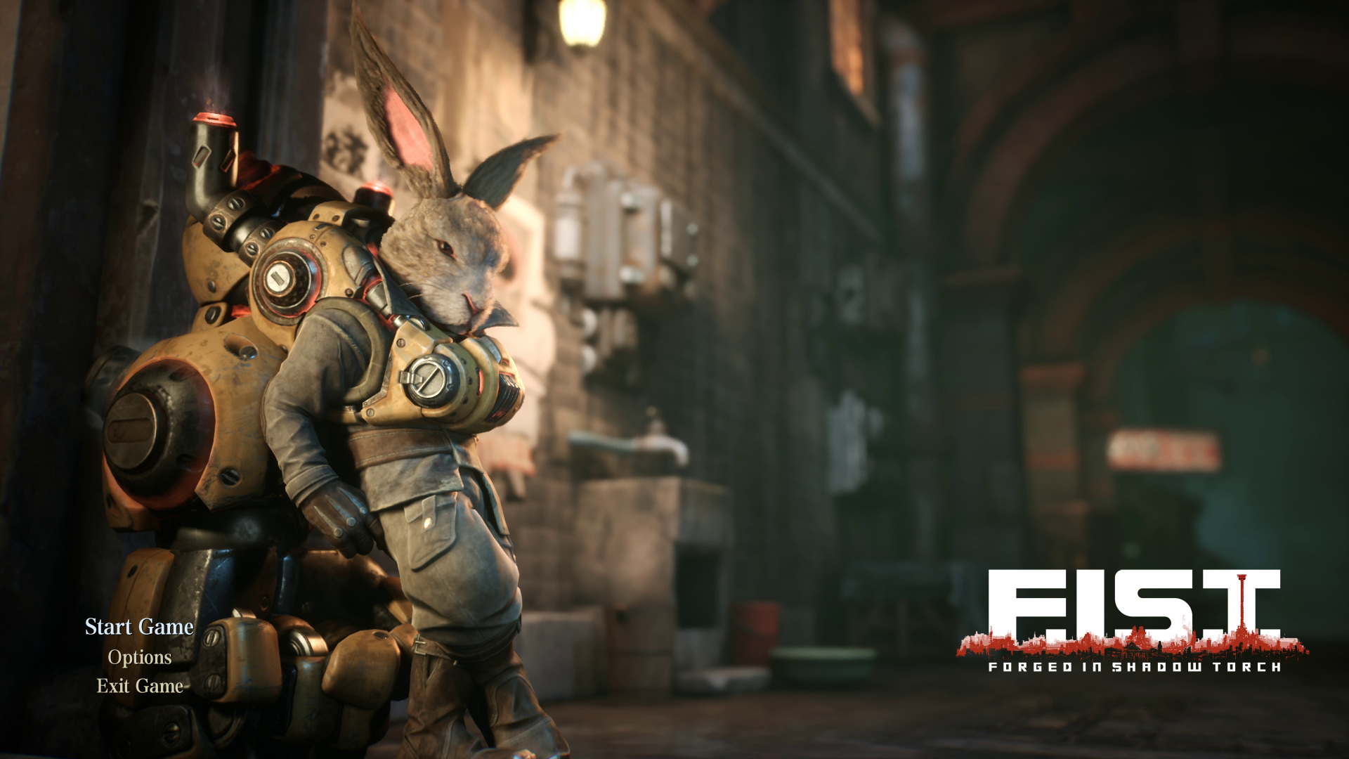 F.I.S.T.: Forged In Shadow Torch [Limited Edition] title screen for Nintendo Switch