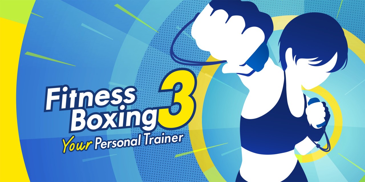 Fitness Boxing 3: Your Personal Trainer title screen for Nintendo Switch