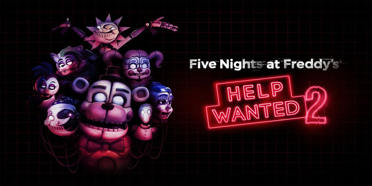 Five Nights At Freddy's: Help Wanted 2 title screen for Nintendo Switch