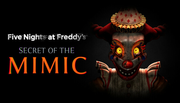 Five Nights At Freddy's: Secret Of The Mimic title screen for Nintendo Switch
