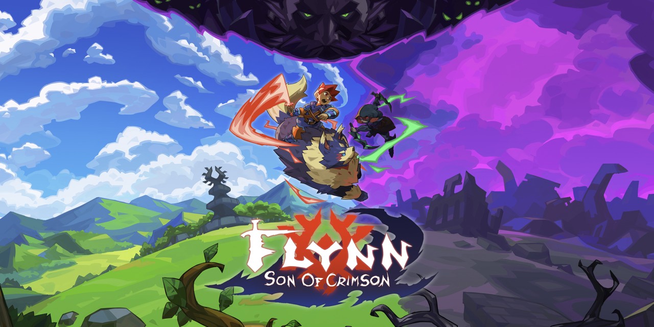 Flynn: Son of Crimson title screen for Nintendo Switch