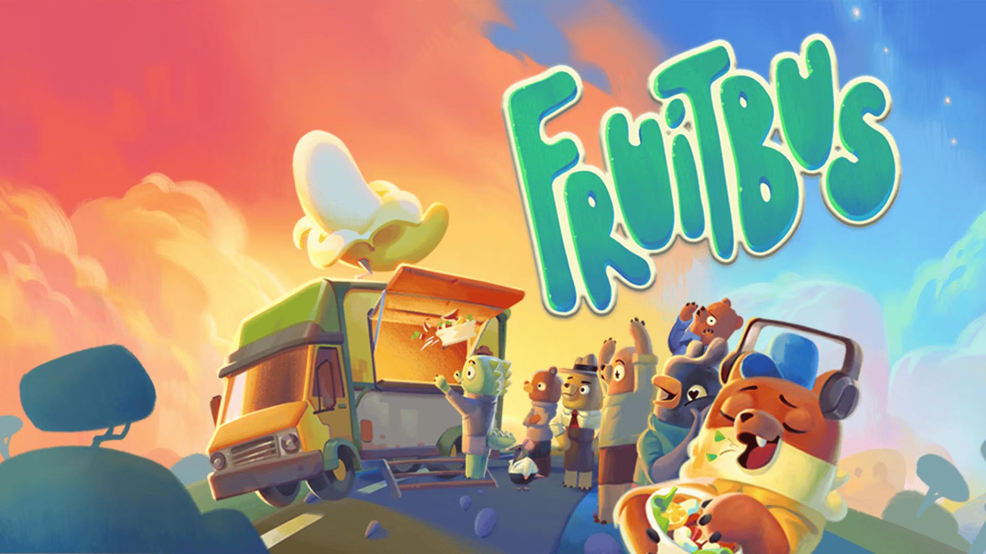 Fruitbus title screen for Nintendo Switch