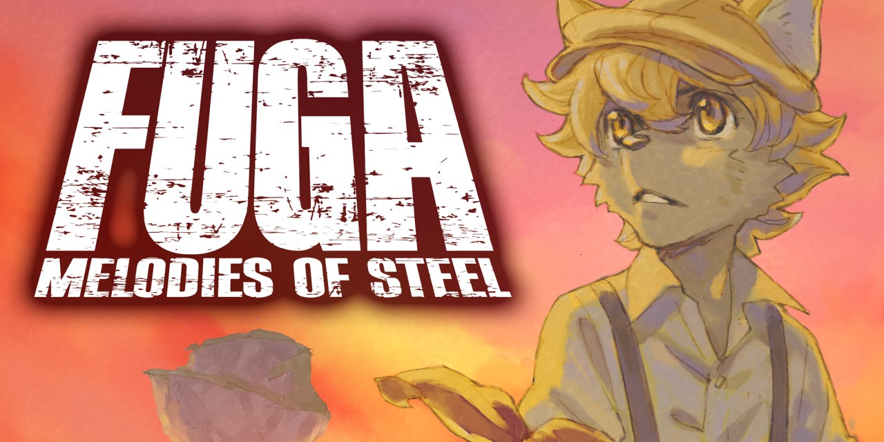 Fuga: Melodies Of Steel title screen for Nintendo Switch