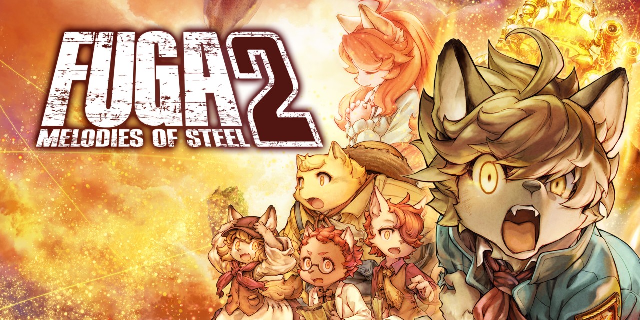 Fuga: Melodies Of Steel 2 title screen for Nintendo Switch