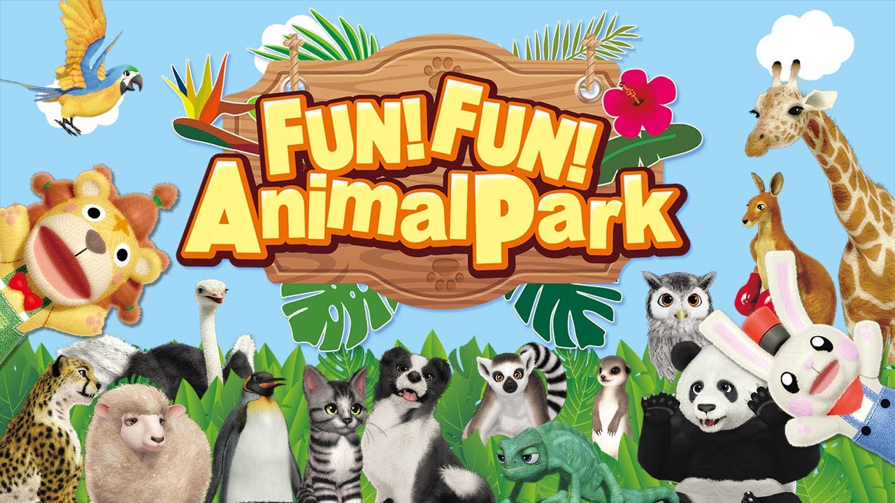 Fun! Fun! Animal Park title screen for Nintendo Switch