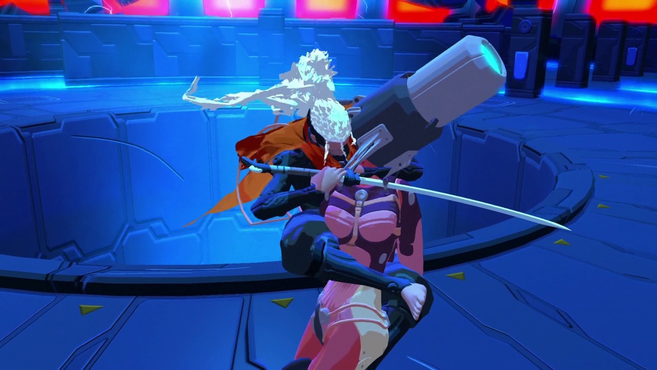 Furi title screen for Nintendo Switch