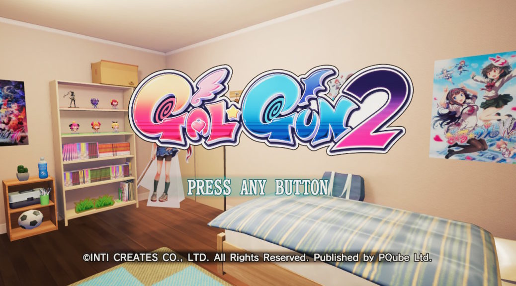 GalGun 2 [Code in Box] title screen for Nintendo Switch
