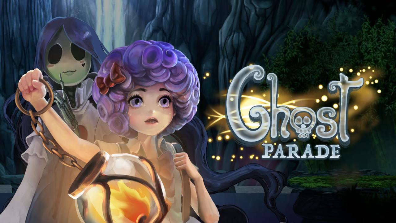 Ghost Parade title screen for Nintendo Switch