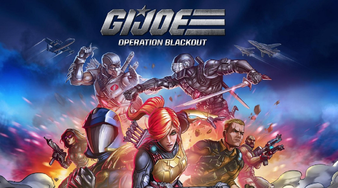 G.I. Joe: Operation Blackout title screen for Nintendo Switch