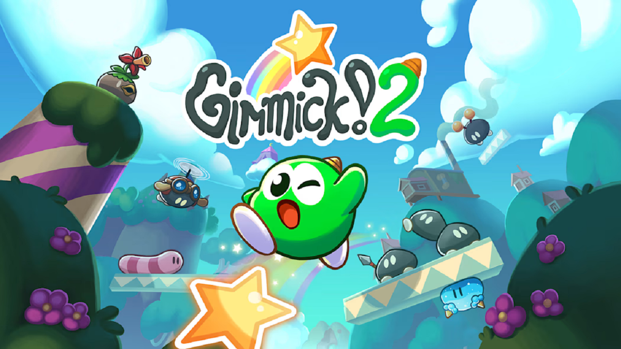 Gimmick! 2 title screen for Nintendo Switch