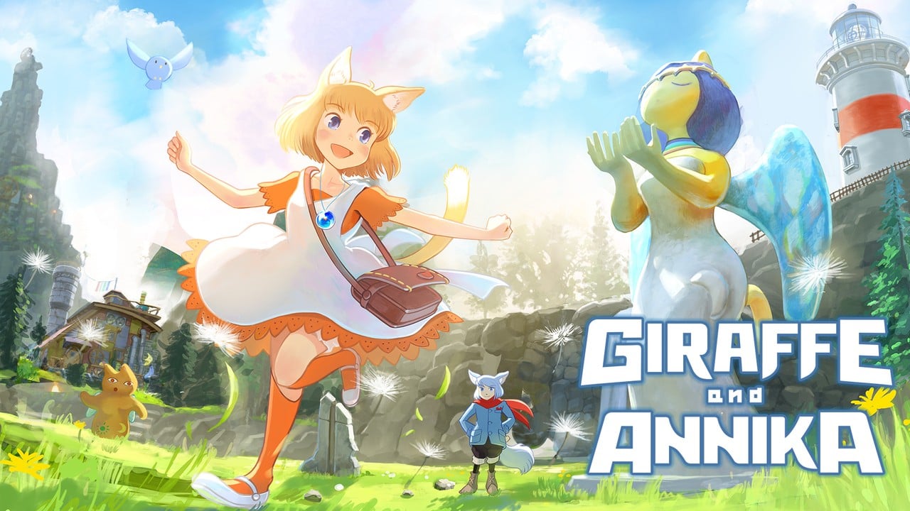 Giraffe And Annika title screen for Nintendo Switch