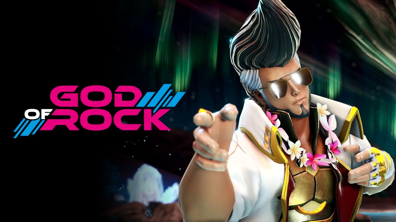 God of Rock title screen for Nintendo Switch