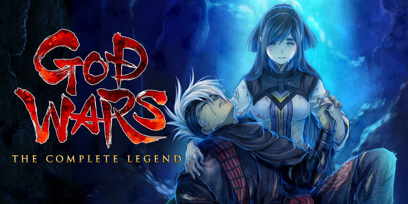 God Wars: The Complete Legend title screen for Nintendo Switch