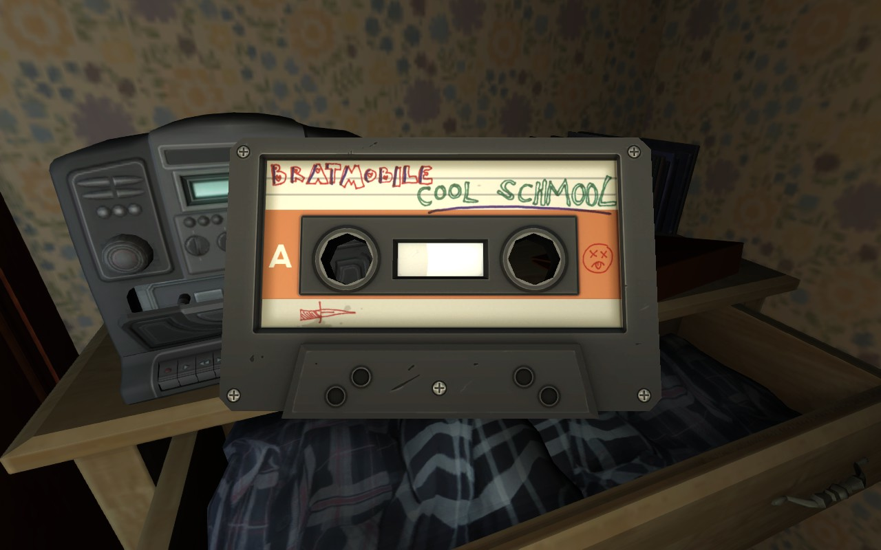 Gone Home title screen for Nintendo Switch