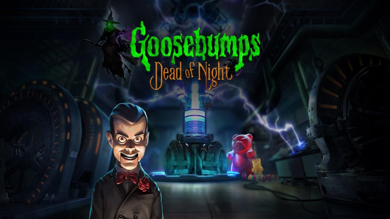 Goosebumps: Dead of Night title screen for Nintendo Switch
