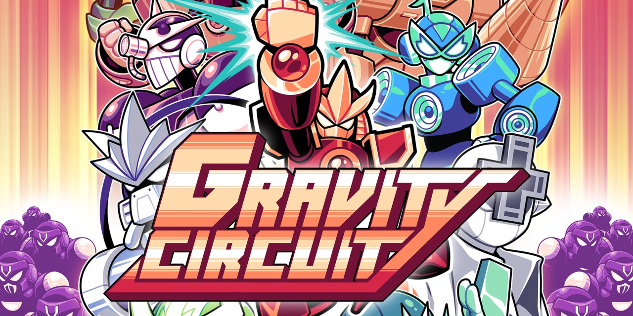 Gravity Circuit title screen for Nintendo Switch