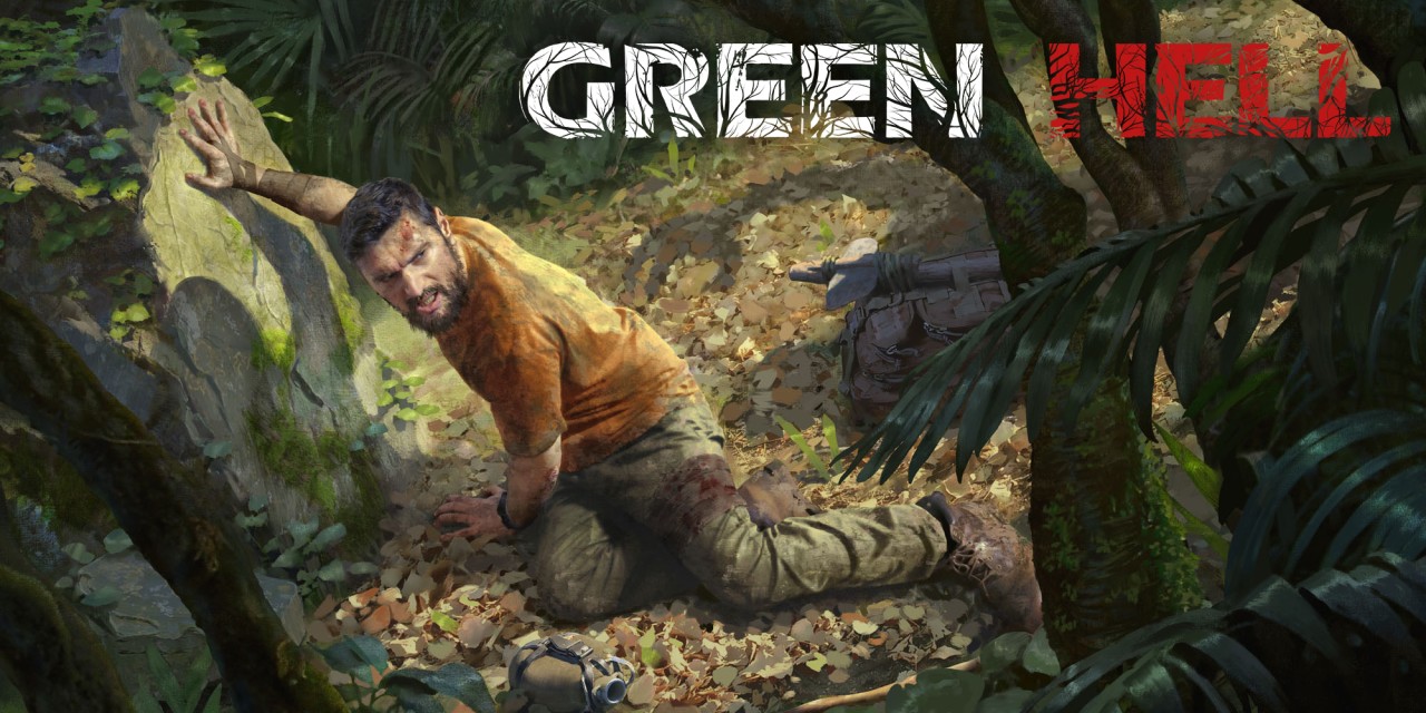 Green hell title screen for Nintendo Switch