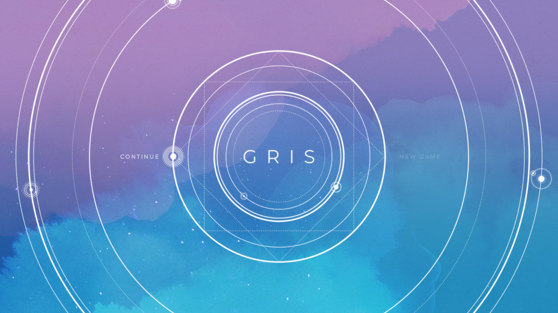 Gris title screen for Nintendo Switch