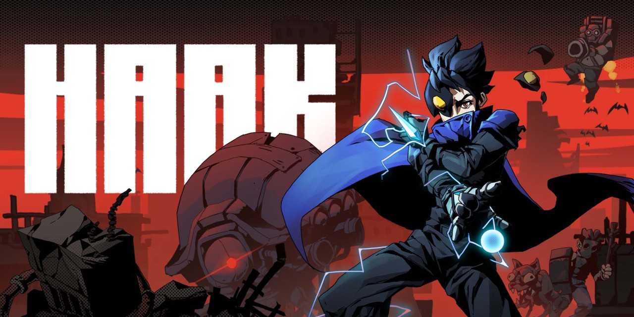 Haak title screen for Nintendo Switch