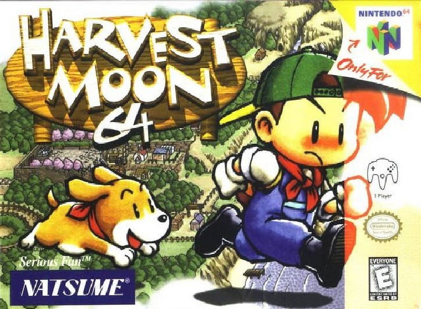 Harvest Moon: The Winds of Anthos [Limited Edition] title screen for Nintendo Switch